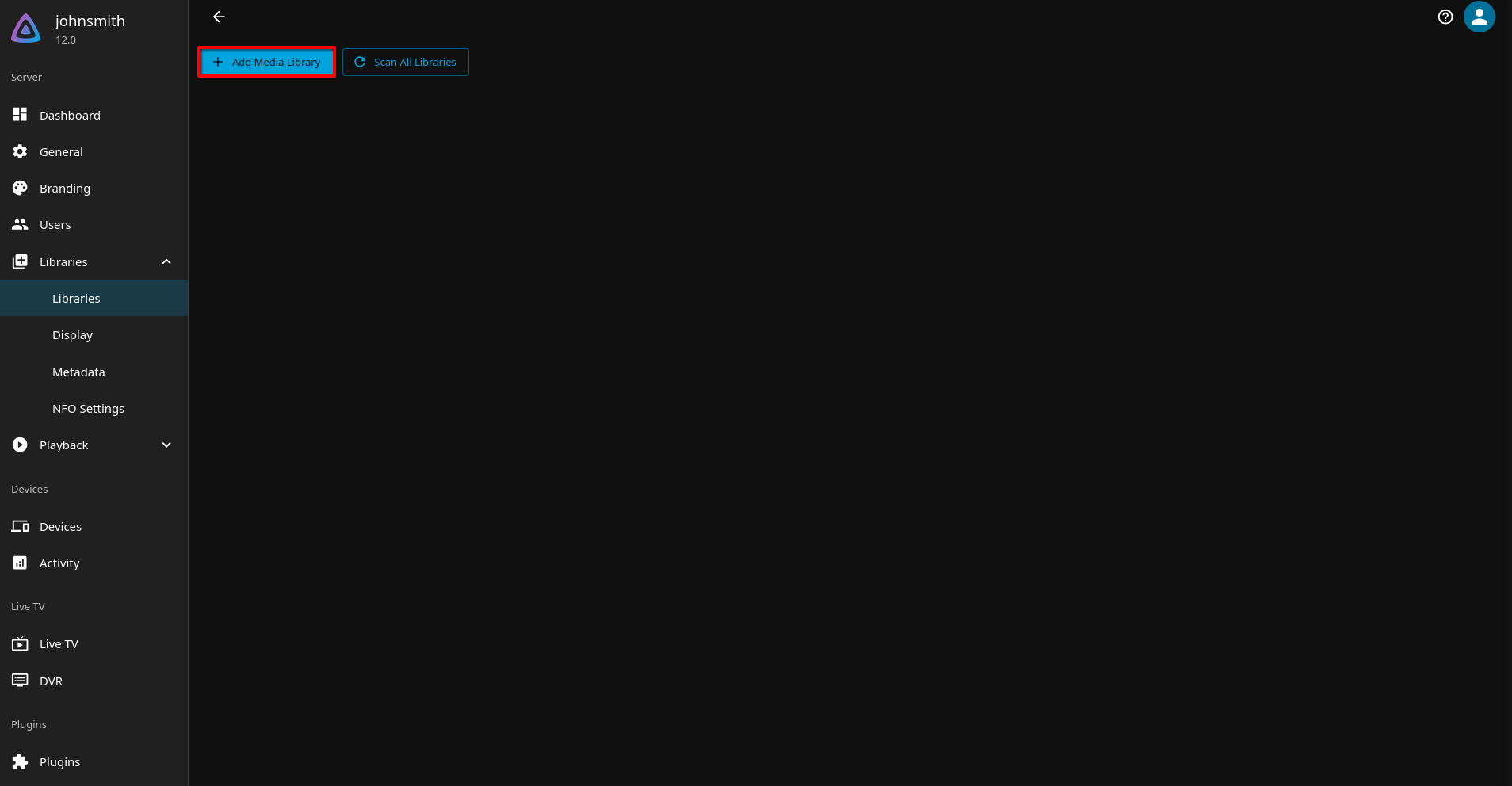 jellyfin-add-media-library