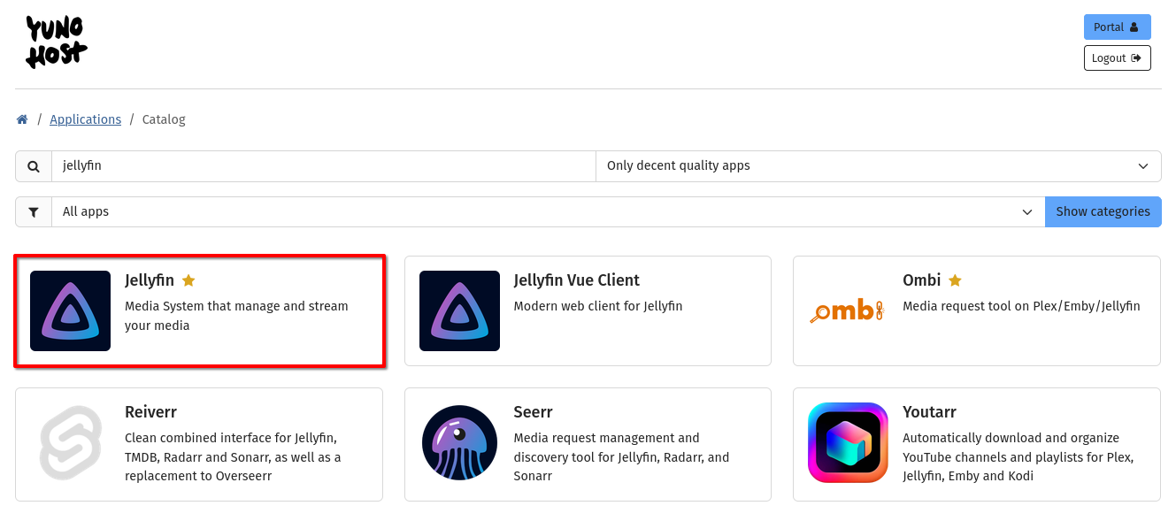 yunohost-jellyfin-applications