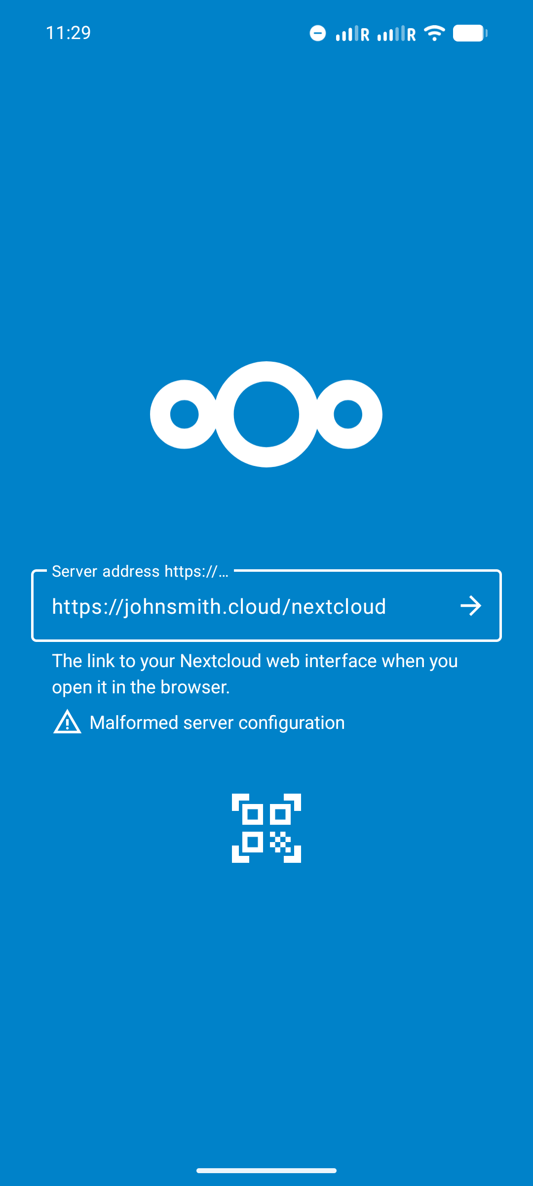 NextcloudLoginMobileURL