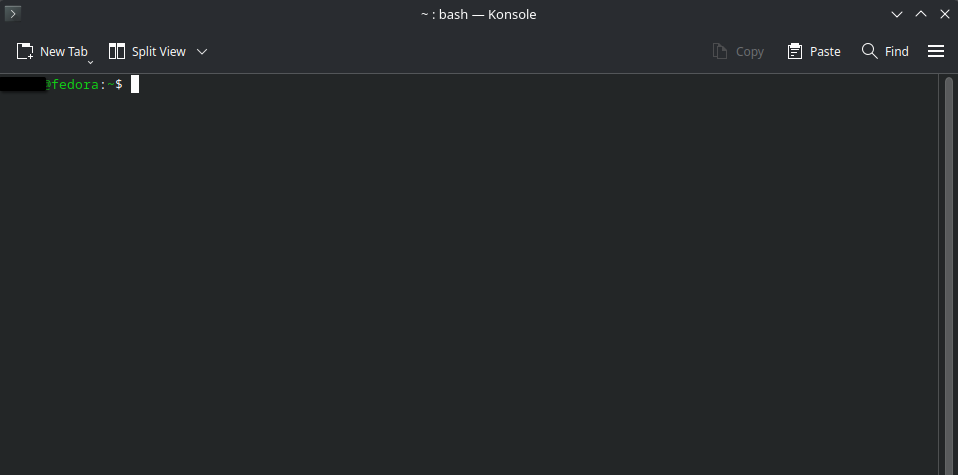 Terminal-Blank