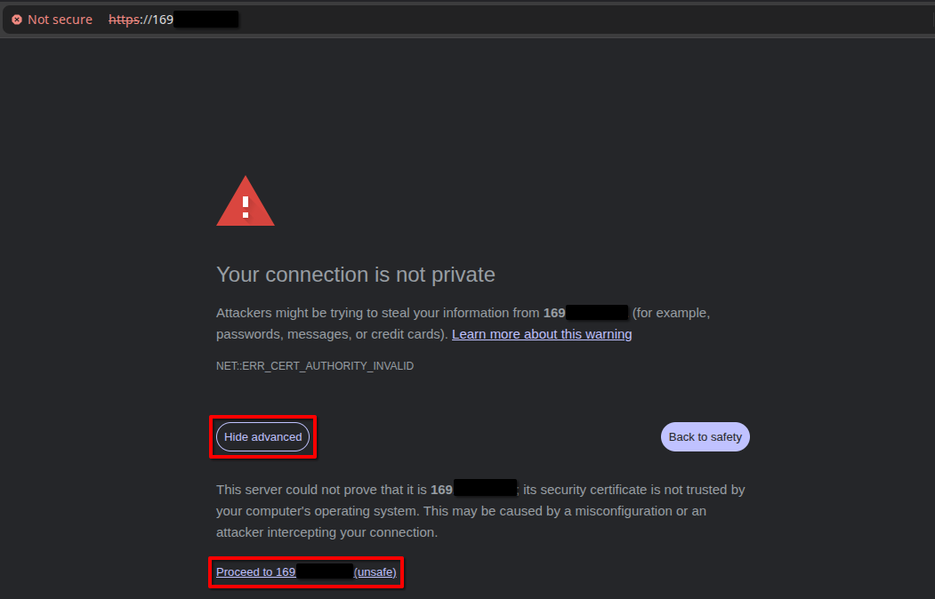ipaddress-not-secure