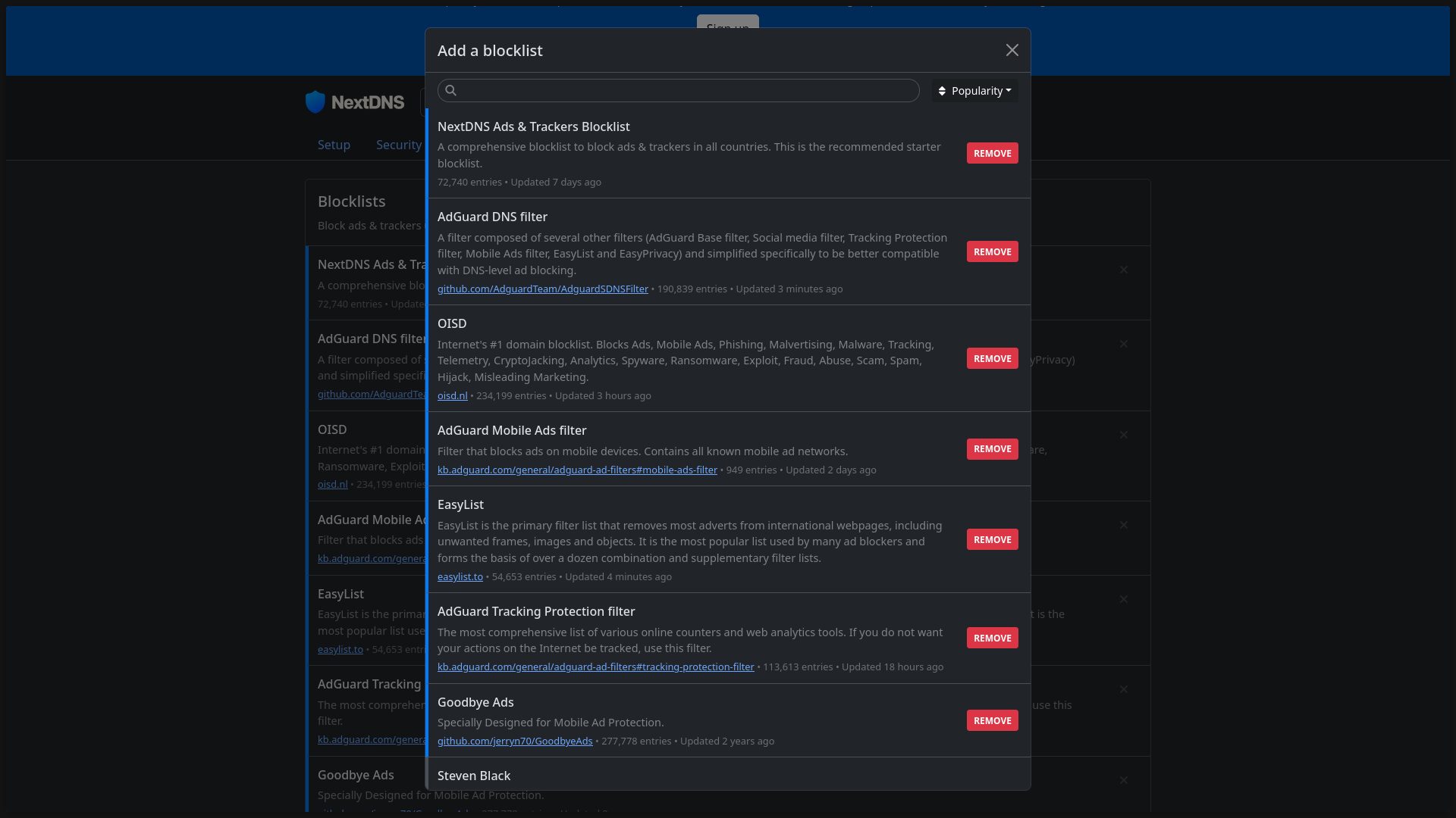 nextdns-blocklist
